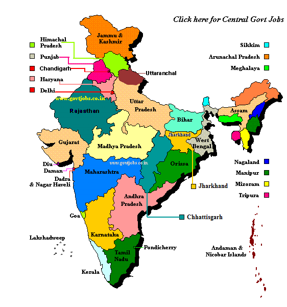 Jobs By State - Govt Jobs | Government Vacancy | Sarkari Naukri ...